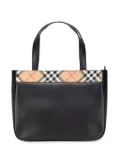 Burberry Pre-Owned 2000-2017 Nova Check Trimmed Leather handbag - Black