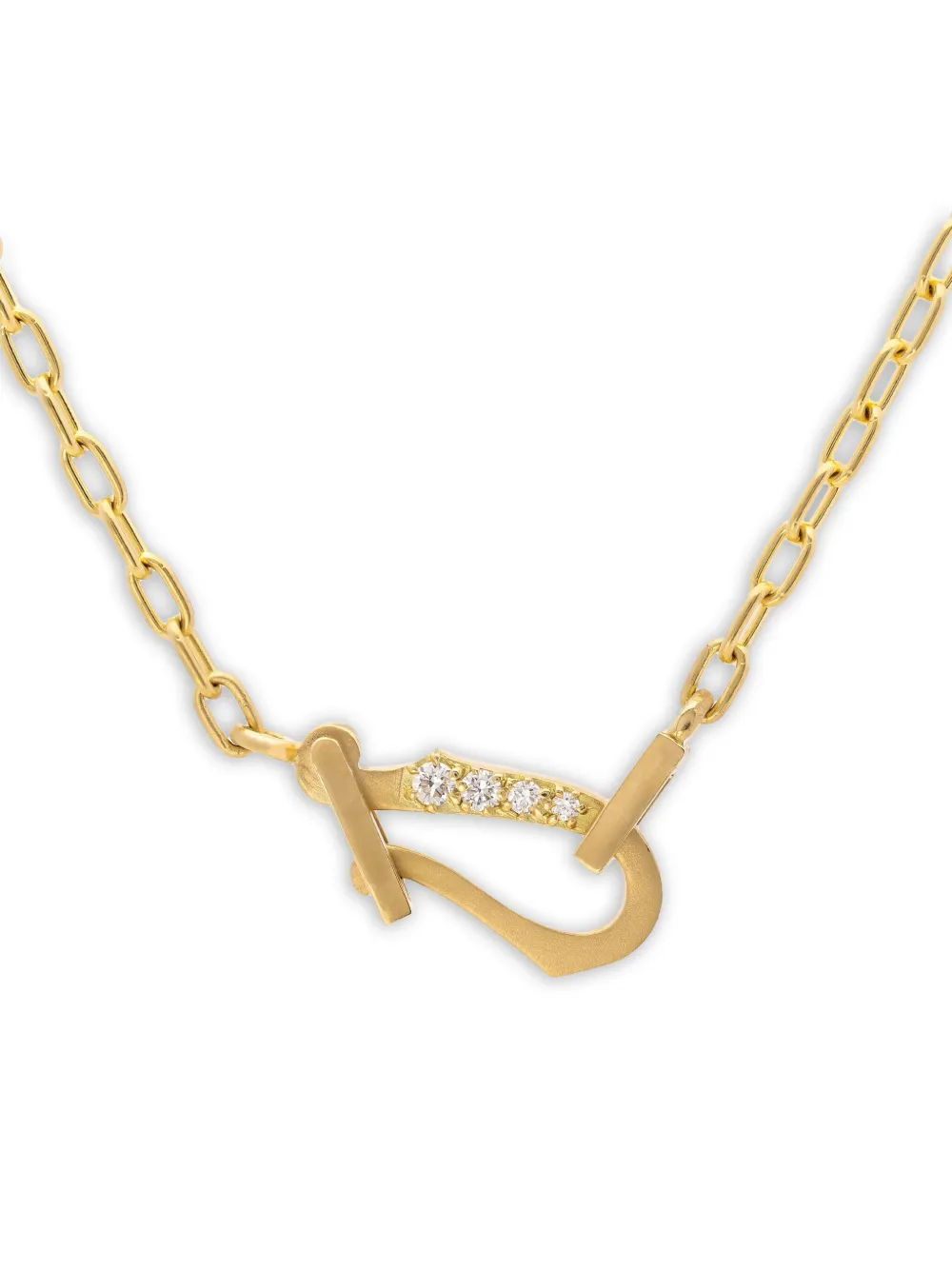 Jade Trau 18K yellow gold Lola diamond necklace | Image 2