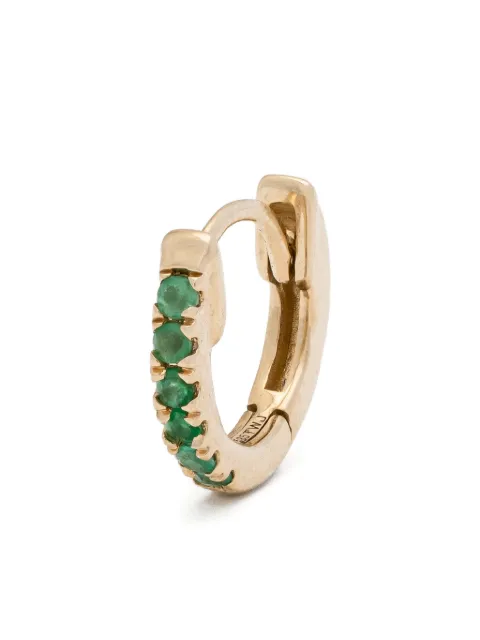 The Wild Jwls arracada Daylight en oro de 14kt con esmeralda