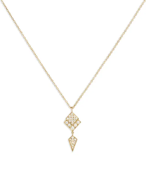 STATEMENT PARIS 18K yellow gold Stairway diamond necklace