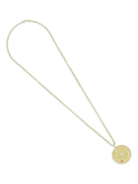 Ashaha 14K yellow gold Agena necklace