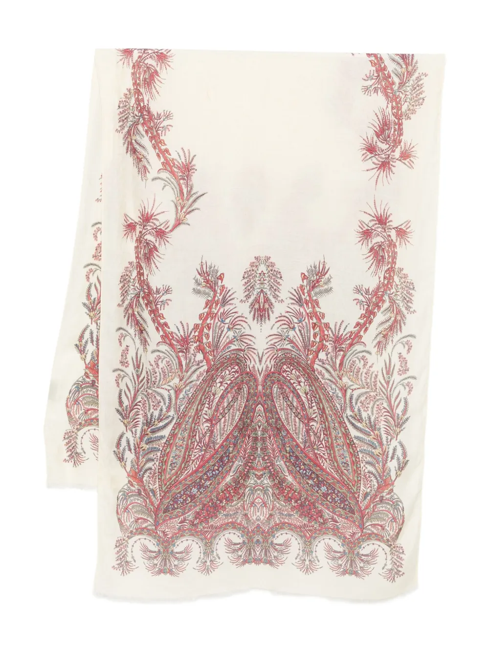 ETRO mascada con estampado de cachemira | blanco | Image 1