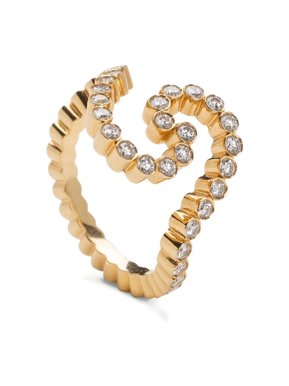 Sophie Bille Brahe 18K yellow gold Gaia diamond ring | Gold | Image 1
