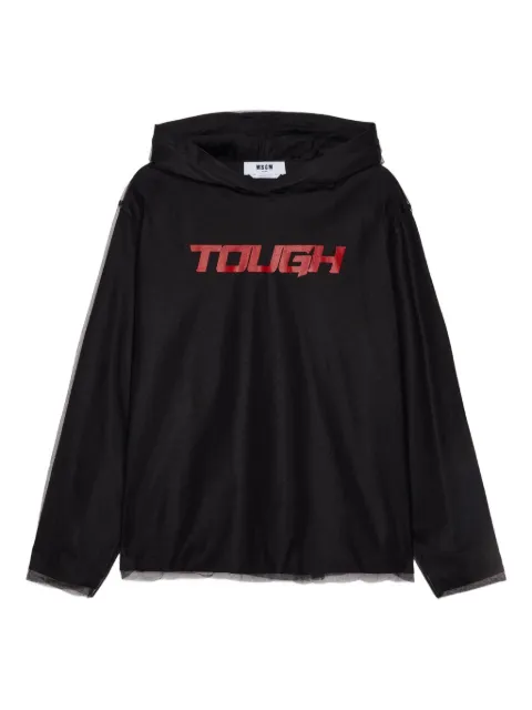 MSGM long-sleeve hoodie