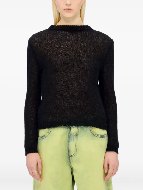 MSGM suéter con cuello redondo