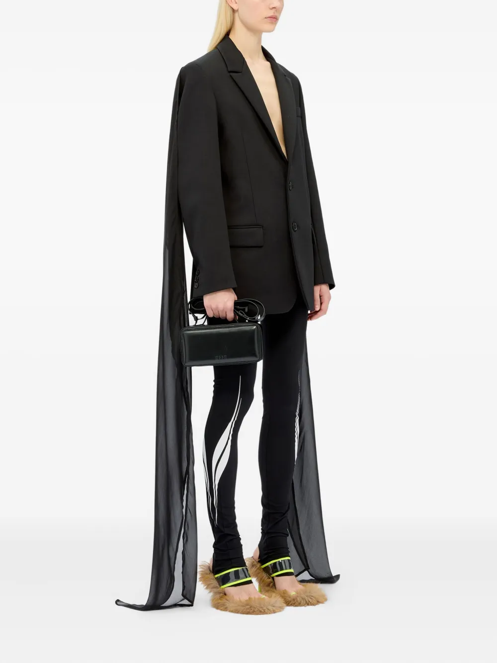 MSGM 로고 그래픽 레깅스 | 레깅스 | Image 2