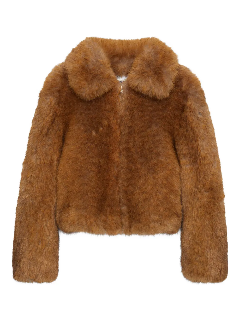 MSGM zip-fastening jacket | Brown | Image 1