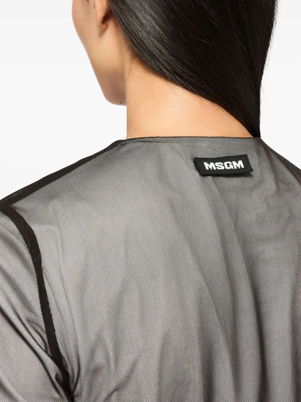 MSGM T-shirt met korte mouwen Zwart