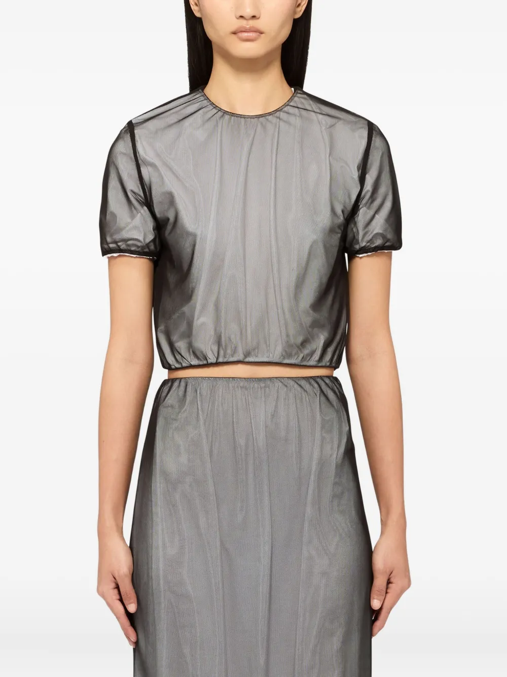 MSGM T-shirt met korte mouwen Zwart