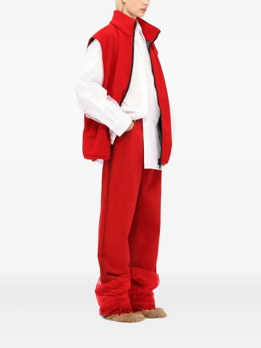 MSGM zip-fastenig gilet | Waistcoats & Gilets | Image 2