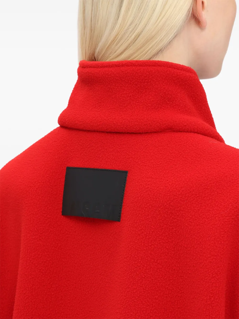 MSGM Bodywarmer met ritssluiting Rood