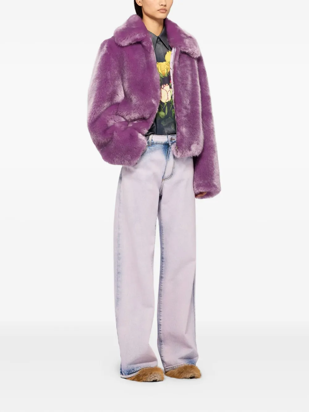 MSGM Jeans met logo Roze