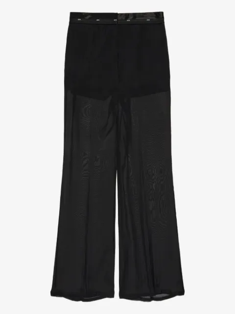 MSGM pantalones con detalle del logo
