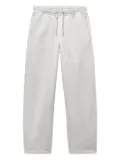 Alexander Wang rhinestone-drawcord track pants - Grey