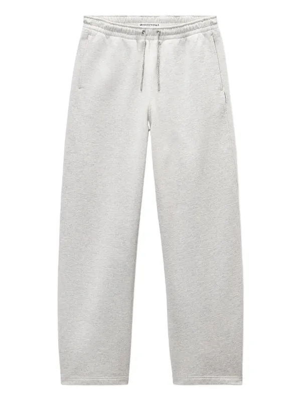 alexander wang グレースラックス Grey Wool Mohair Tailored Pant in MINK MELANGE | alexanderwang®