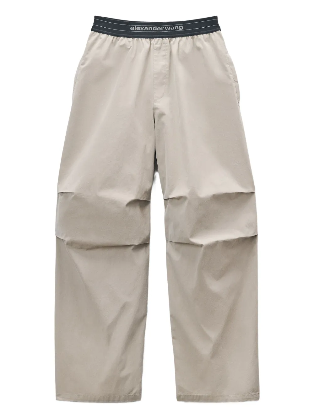 Alexander Wang mid-rise logo trousers | Grey | Image 1