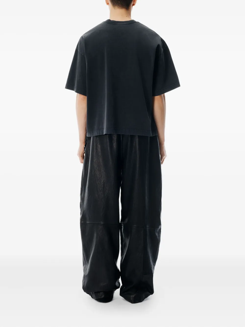 Alexander Wang T-shirt Mit Grafischem Print In Black