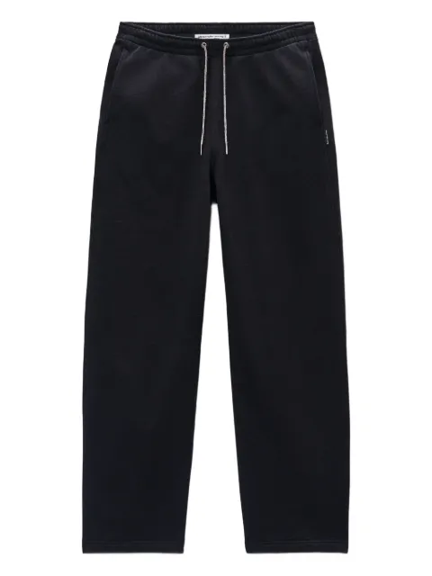Alexander Wang rhinestone-drawcord cotton track pants