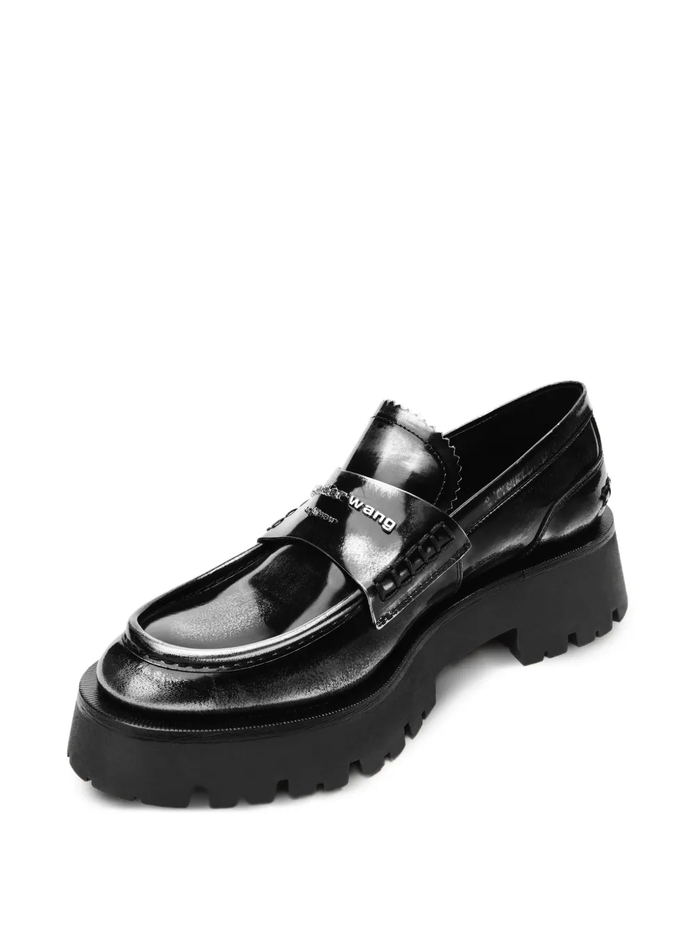 Alexander Wang mocasines con placa del logo | Image 2