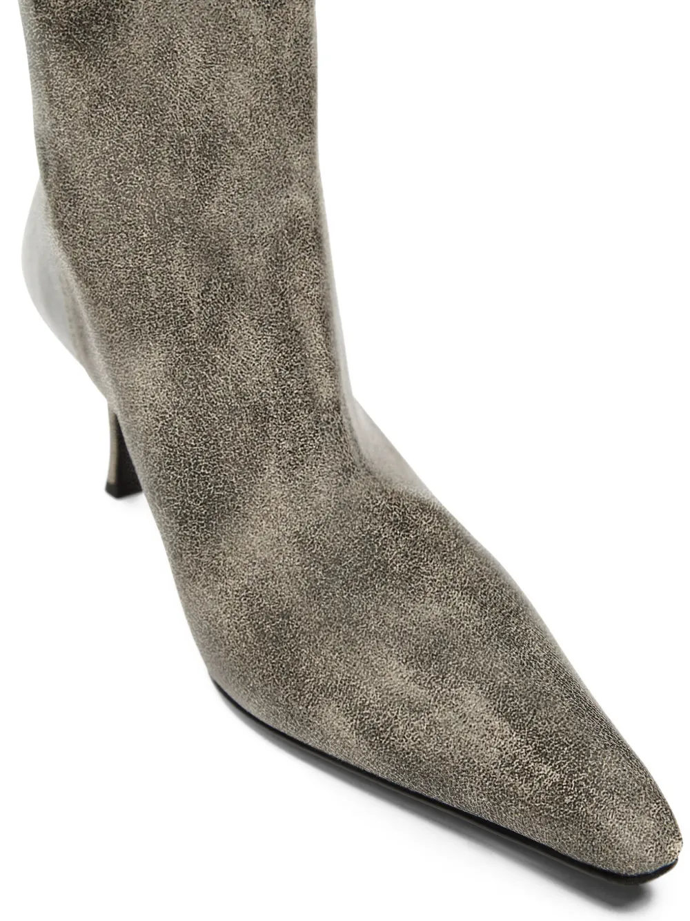 Alexander Wang Vera 65mm Tube Boot Shoes In Gray
