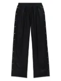 Alexander Wang side-placket trousers - Black