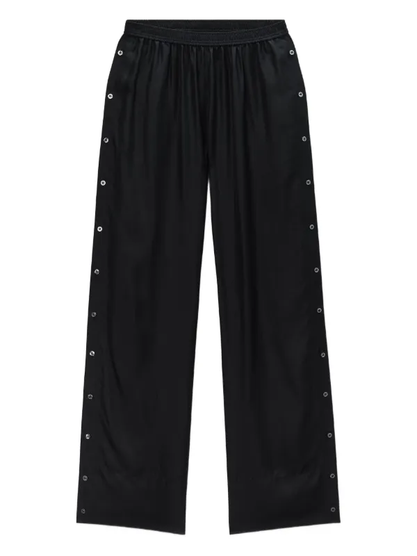 Alexander Wang Side-placket Trousers in Black