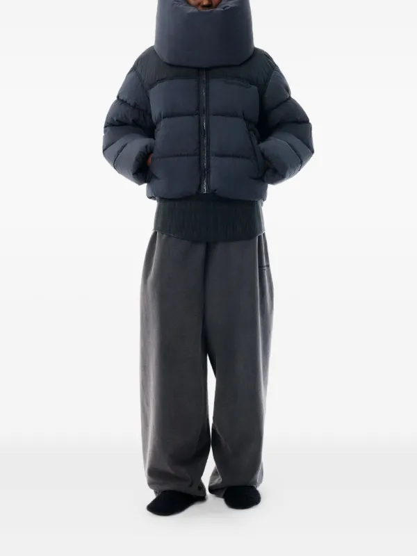 Alexander Wang クロップド パデッドジャケット | ブラック | FARFETCH JP