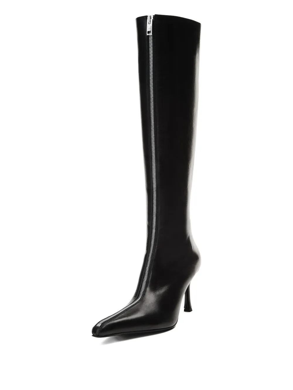 Alexander Wang 85mm Vera zip-detail pointed-toe boots | Knee-High Boots | Image 2