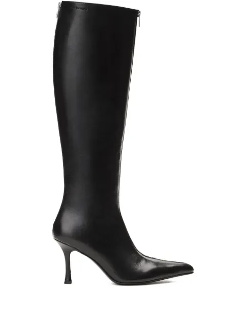 Alexander Wang 85mm Vera zip-detail pointed-toe boots