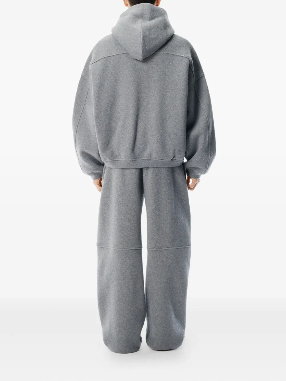 Alexander Wang zip-up Hoodie | Grey | FARFETCH