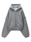 Alexander Wang zip-up hoodie - Grey