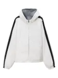 Alexander Wang reversible zip-front hoodie - Grey