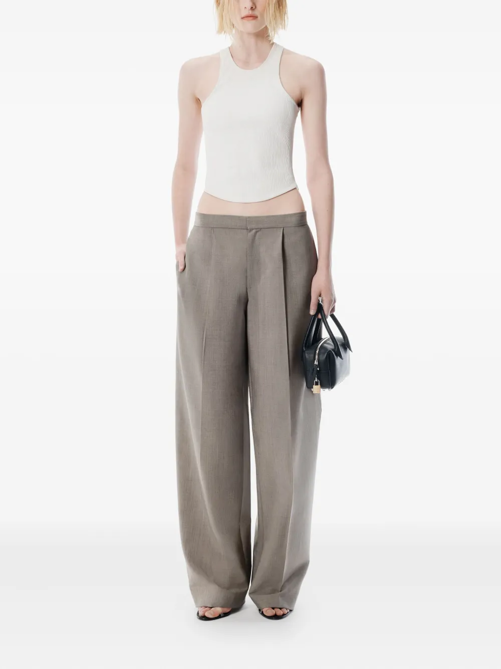 Alexander Wang Mid waist broek - Grijs