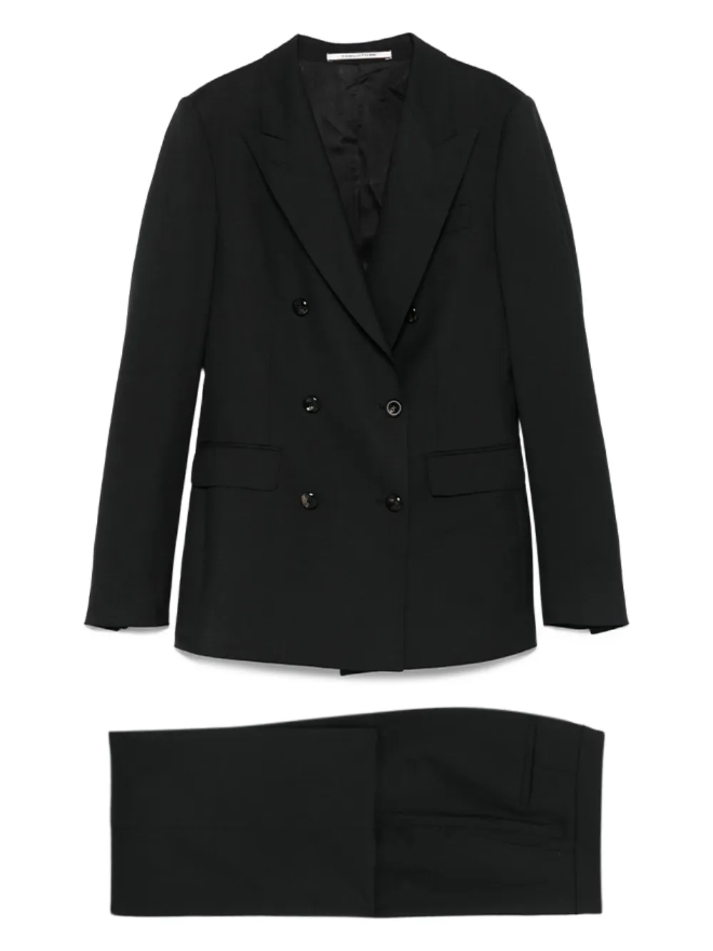 Tagliatore double-breasted suit - Nero