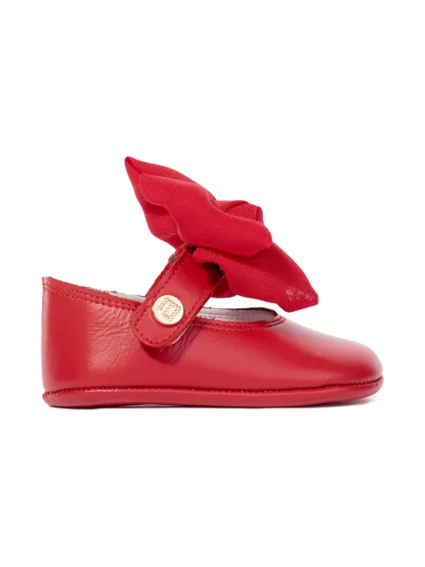 ANDANINES bow strap ballerinas