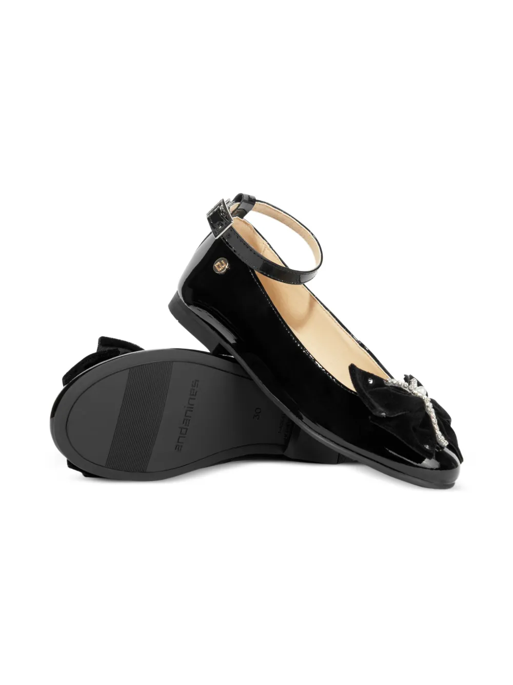 ANDANINES bow strap sandals | Teen Girl Shoes | Image 2