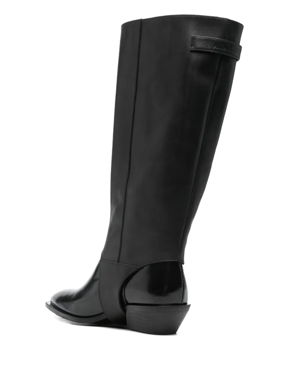Alohas 30mm Detachable-panel Boots In Black
