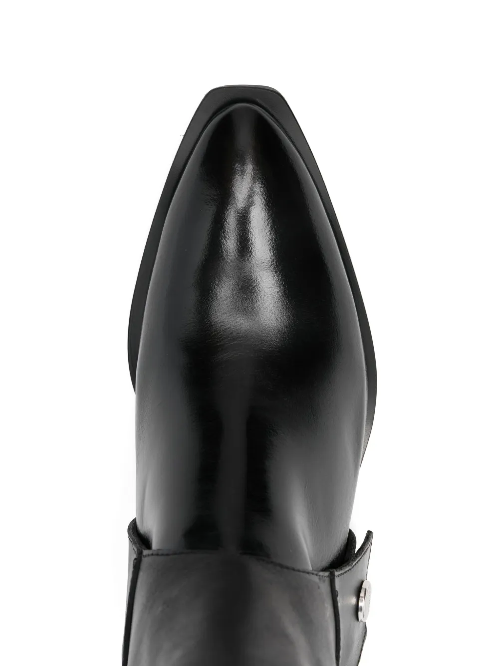 Alohas 30mm Detachable-panel Boots In Black