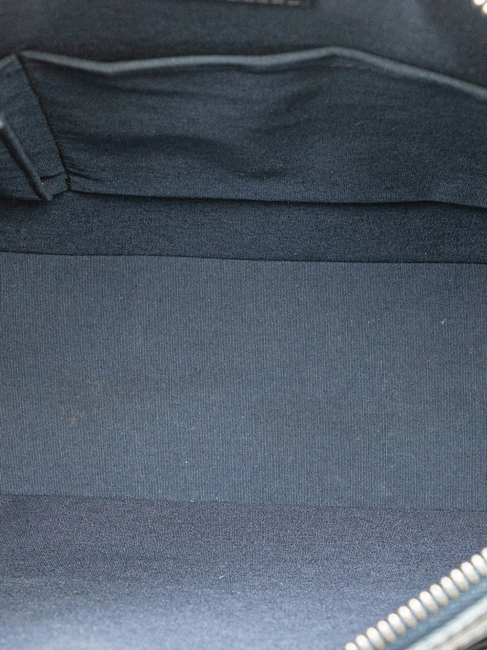 Pre-owned Louis Vuitton 2003 Monogram Mat Sutter Shoulder Bag In Blue