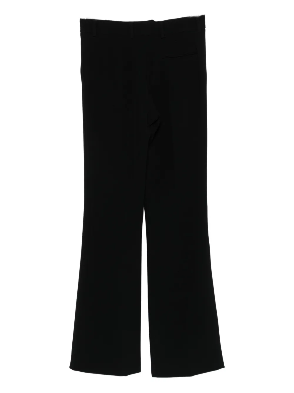 Alberto Biani Flared Trousers In Black