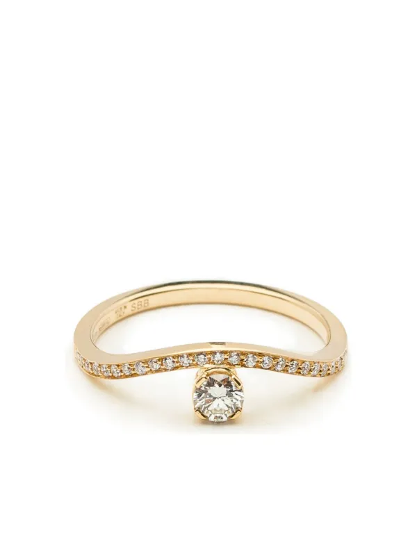 ソフィービルブラーエ　k18ダイヤモンドリング Sophie Bille Brahe Ocean Ensemble ダイヤモンドリング 18Kゴールド