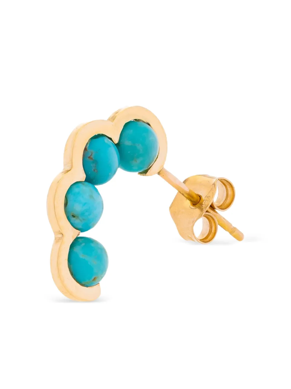 D1928 18k Yellow Gold Coco Earrings In Gold