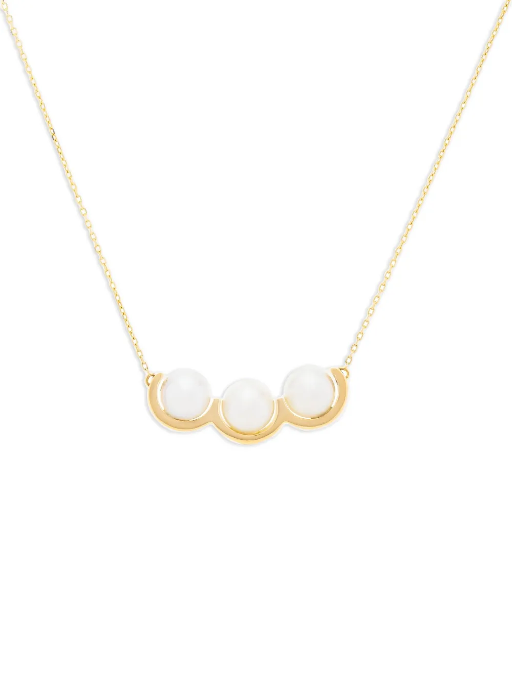 D1928 collar La Réserve en oro amarillo de 18kt con perlas de agua dulce | Image 2