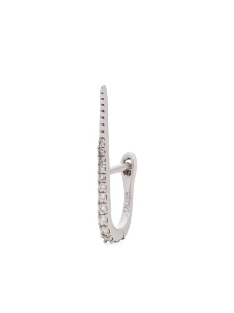 The Wild Jwls 14K white gold diamond earring
