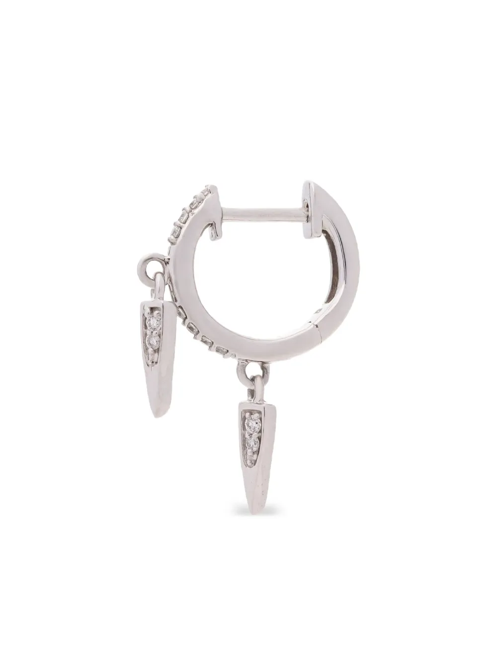 The Wild Jwls 14K white gold Auré diamond earring | Image 2