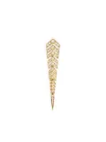 STATEMENT PARIS 18K gold fiamond chevron earring