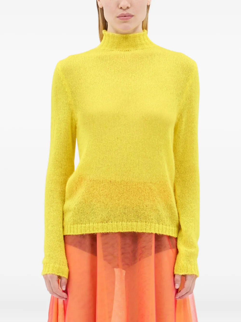 MSGM Trui met lange mouwen Geel