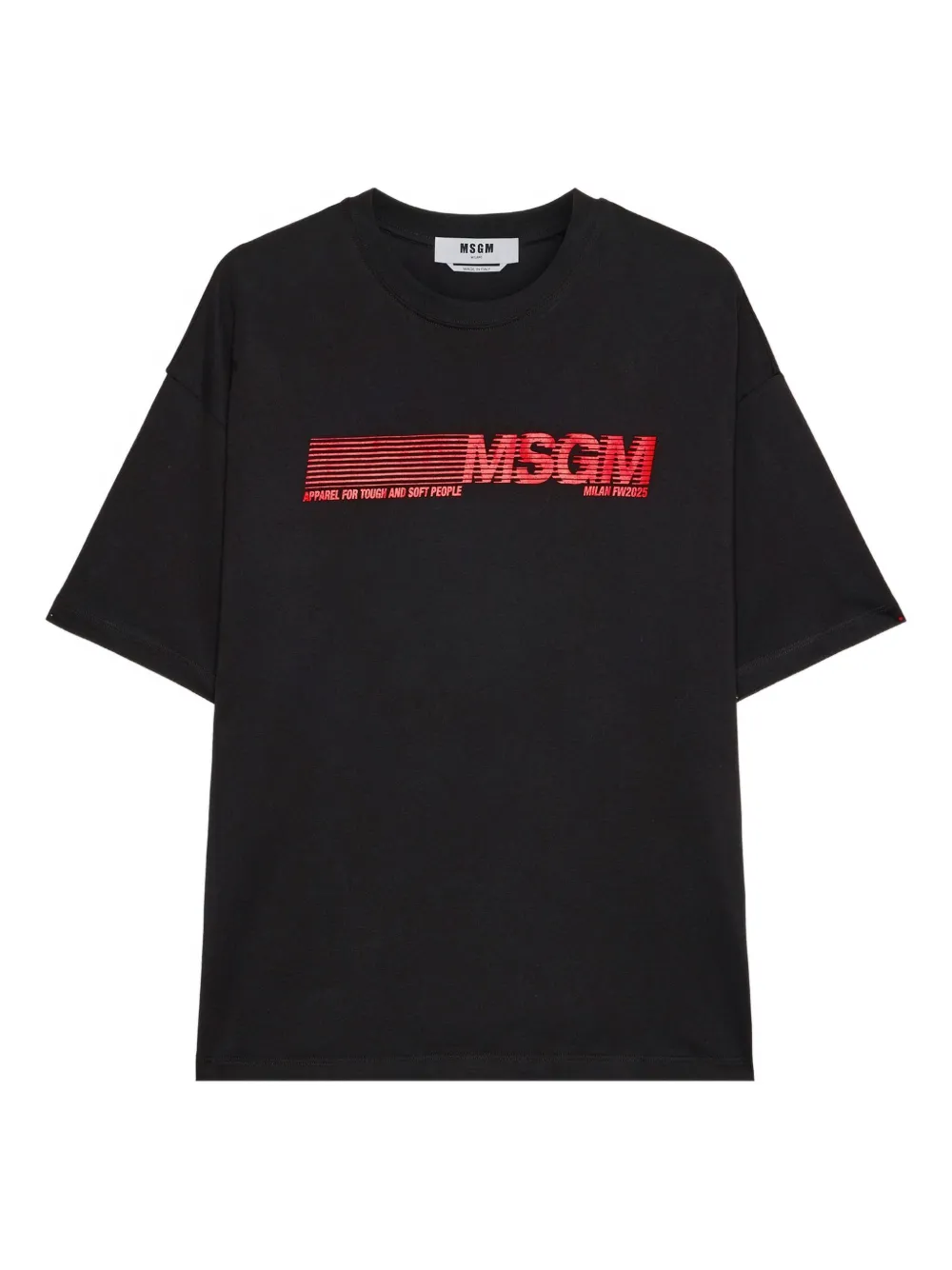 MSGM playera con detalle del logo | negro | Image 1