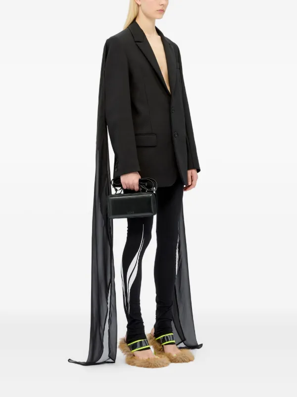 MSGM ロングスリーブ ジャケット | ブラック | FARFETCH JP
