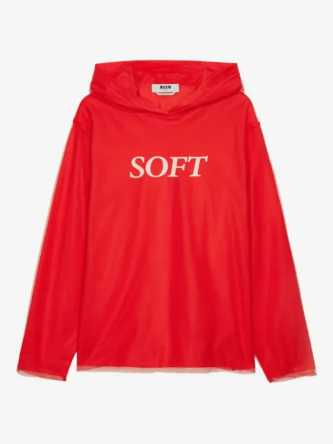 MSGM long-sleeve hoodie